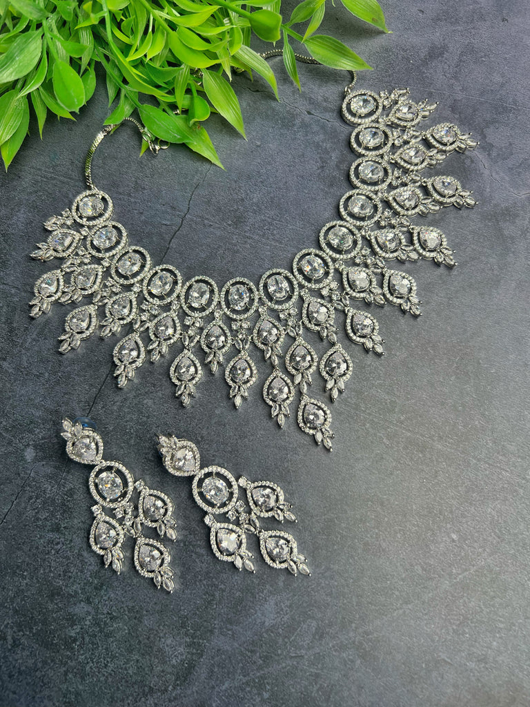 Bridal American Diamond (AD) Set