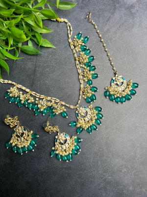 Lightweight Kundan Necklace Set
