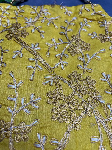 Image of Yellow Potli Bag