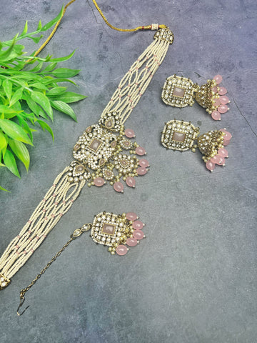 Image of Stone Collar Set - 4 Colours