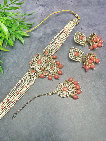 Image of Stone Collar Set - 4 Colours