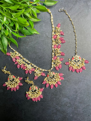 Lightweight Kundan Necklace Set