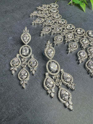 Bridal American Diamond (AD) Set