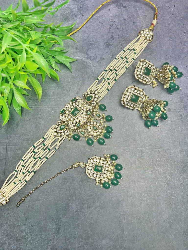 Stone Collar Set - 4 Colours