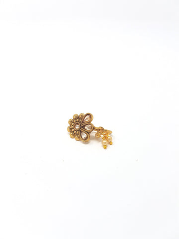 Image of Polki Clip on Nose Ring