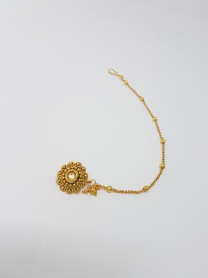 Flower Kundan Stone Nath