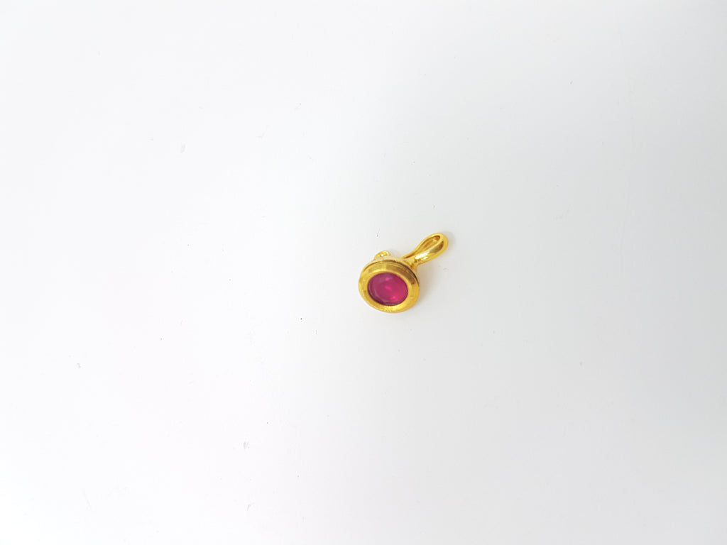 Small Round Clip On Nose Rings
