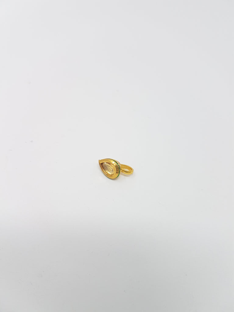 Small Raindrop Clip On Nose Rings