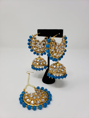 Kundan Valiyaan Jhumke Set