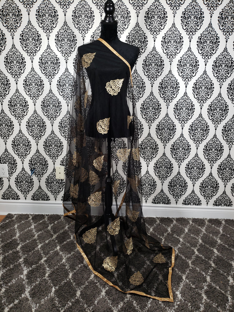 Motif Net Dupattas
