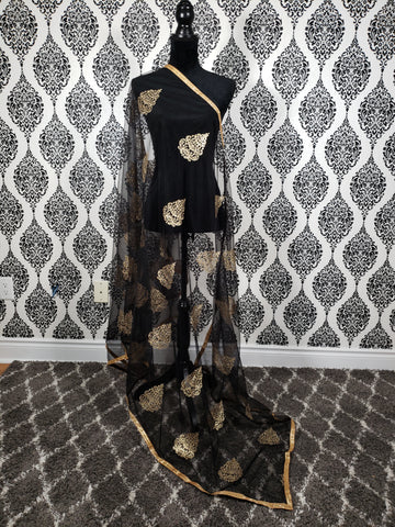Image of Motif Net Dupattas