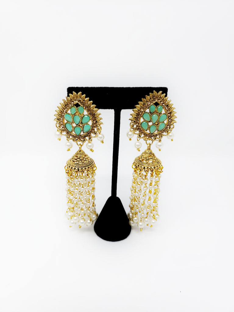 Teardrop Chandelier Earrings
