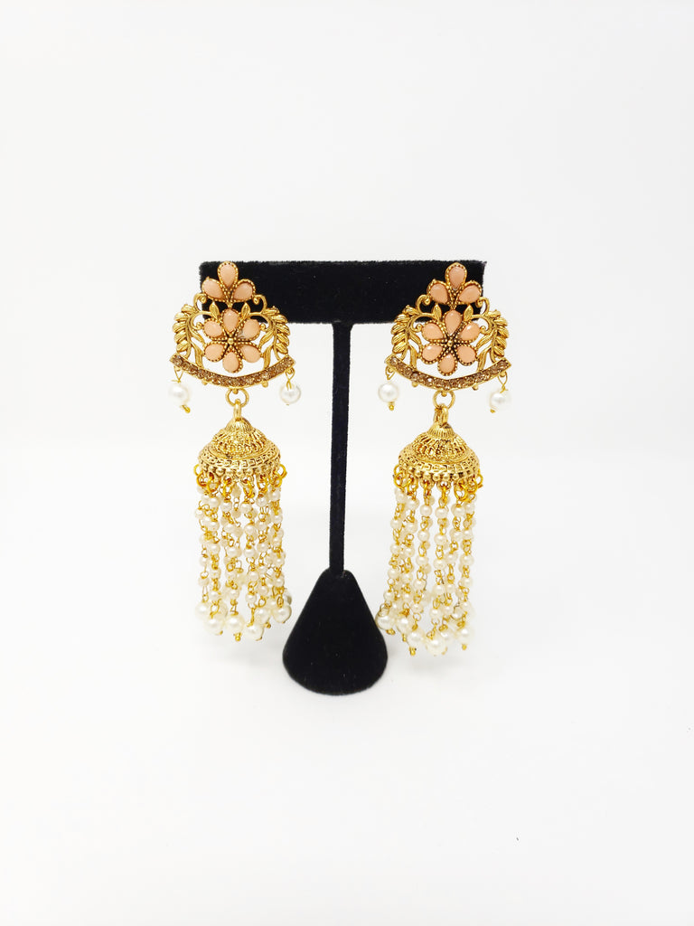 Floral Chandelier Earrings