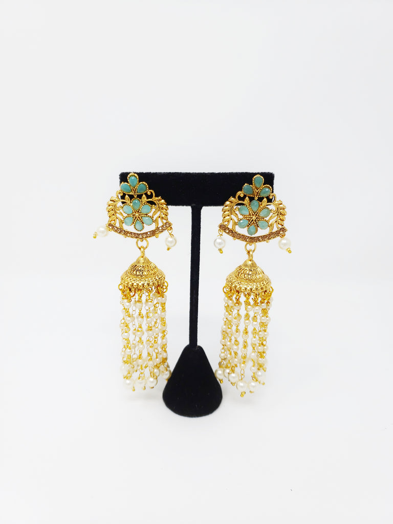 Floral Chandelier Earrings