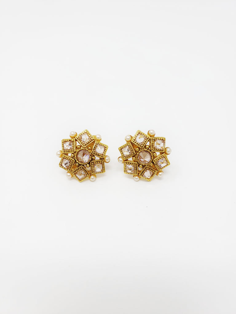 Small Polki Studs