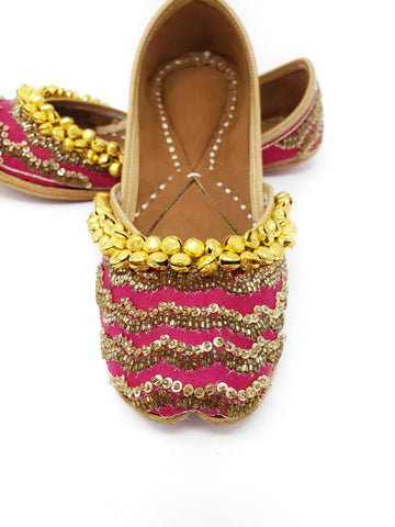 Image of Pink Ghungroo Jutti