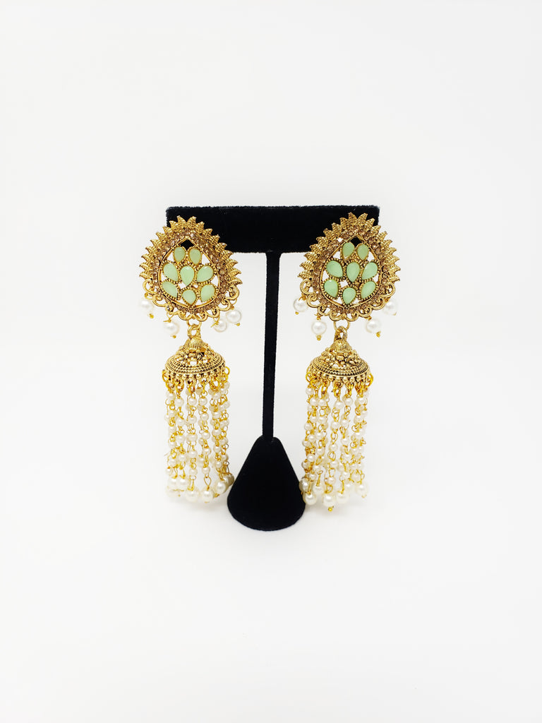 Teardrop Chandelier Earrings