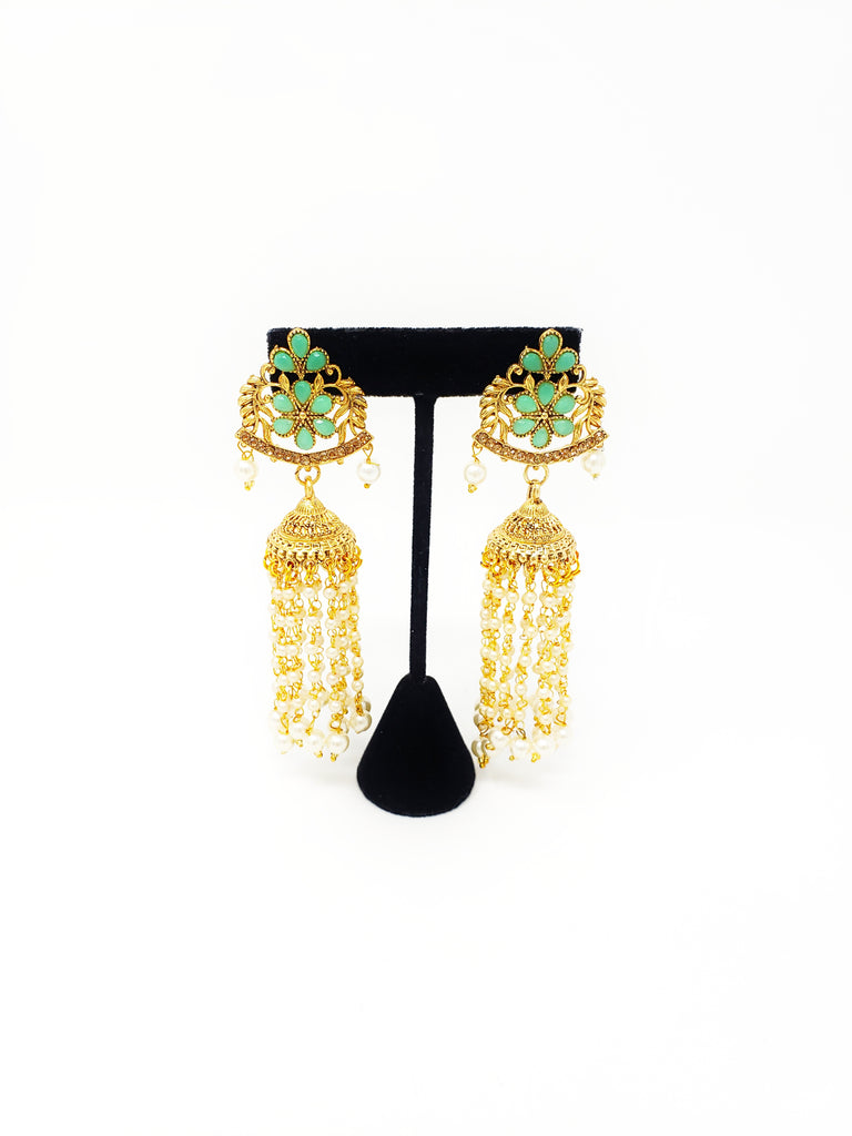 Floral Chandelier Earrings