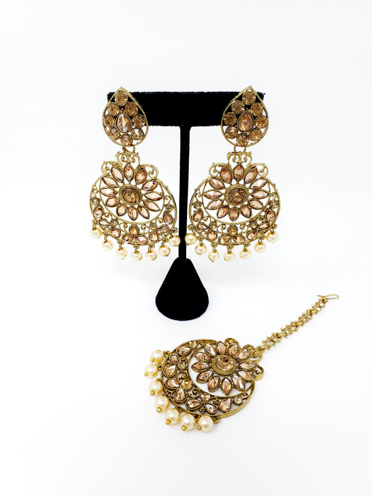 Antique Earring Tikka Set