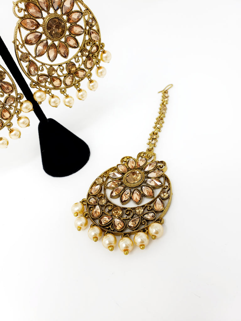 Antique Earring Tikka Set