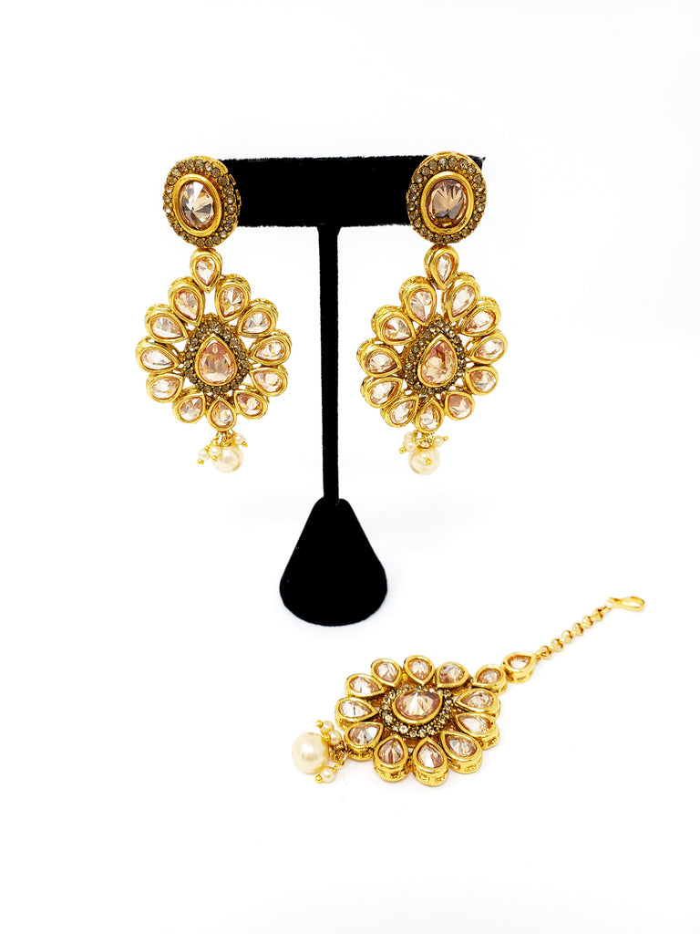 LCT Polki Earring Set