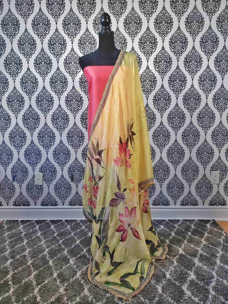 Pink & Yellow Suit