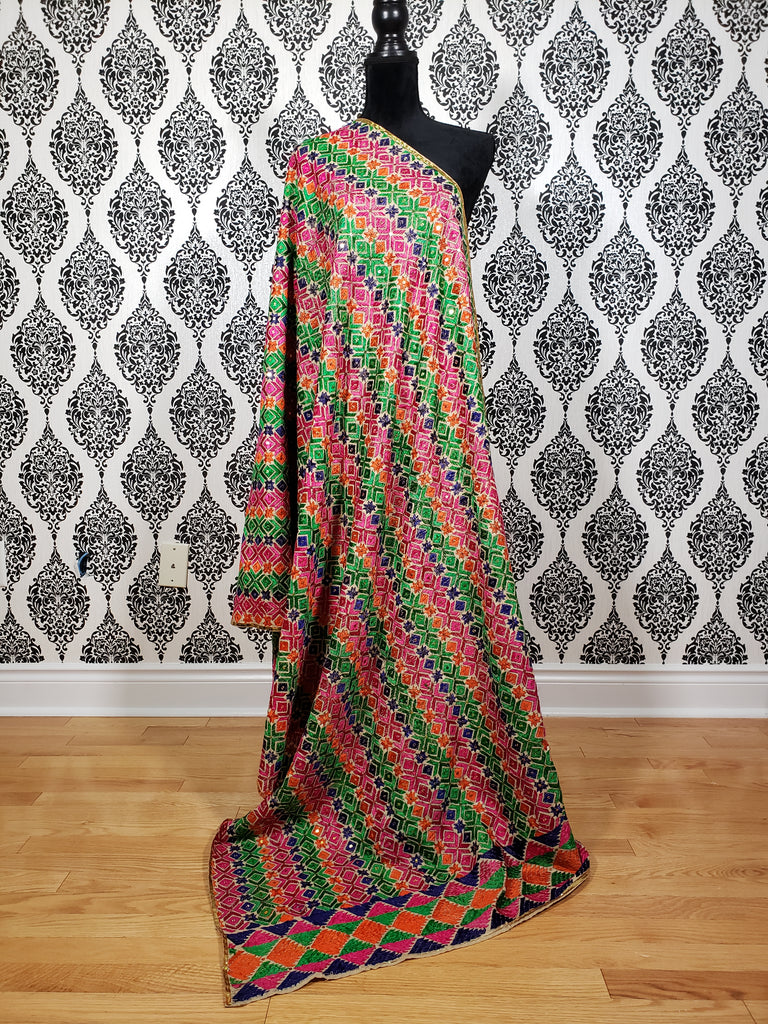 Multi Colour Phulkari
