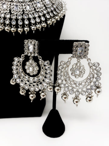 Image of Silver Choker Set