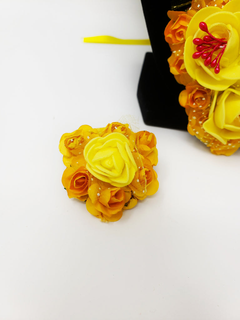 Yellow Rose Jewelry Set