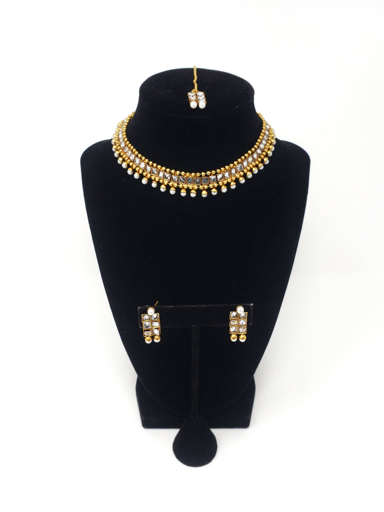Light Weight Polki Choker Set