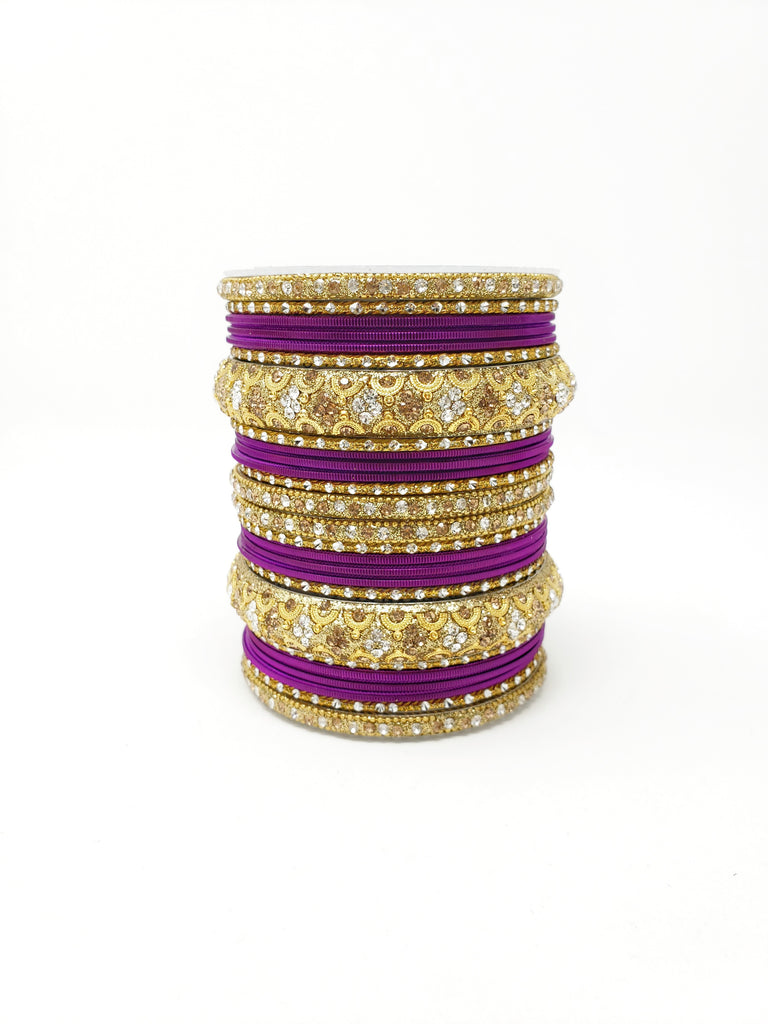 2.12 Sized Intricate Bangles