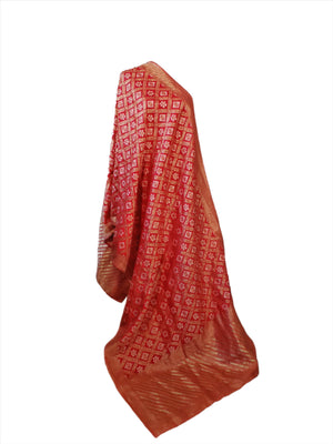 Red Shagan Banarsi Dupatta