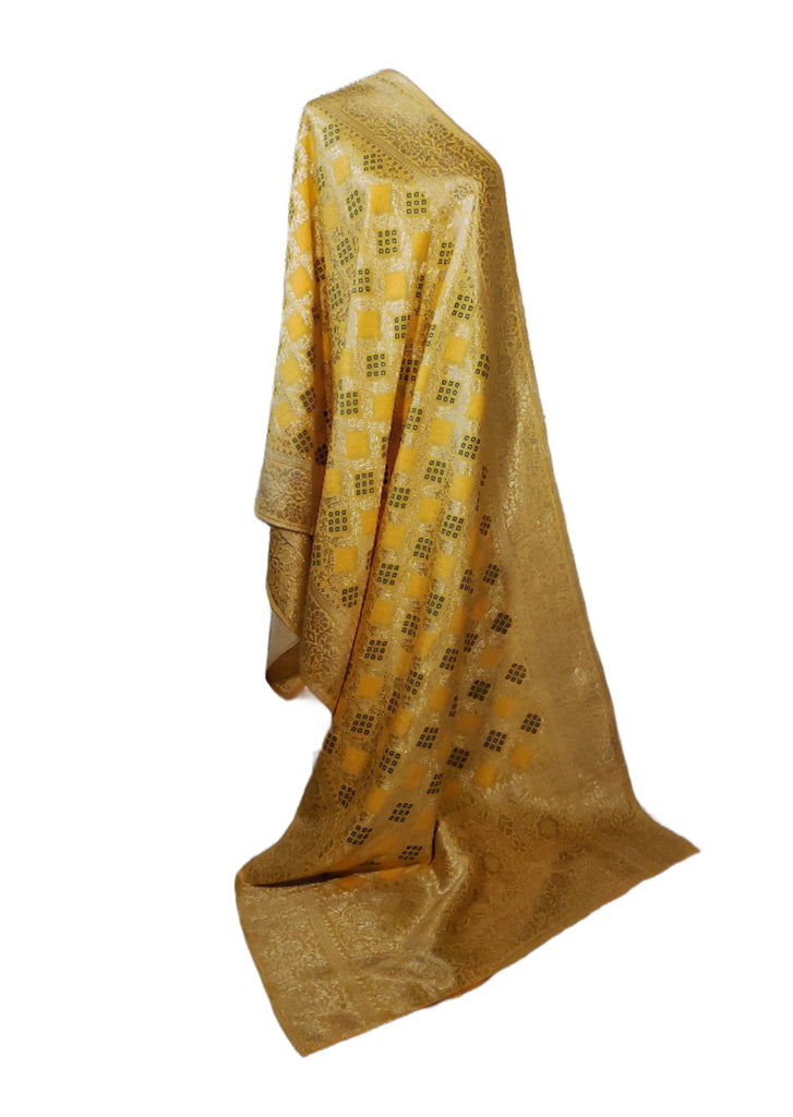 Yellow Banarsi Dupatta