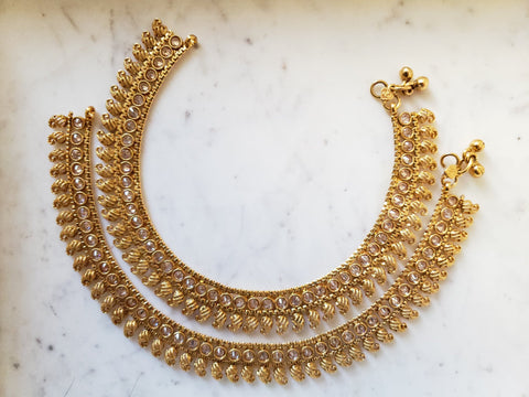 Image of Polki Anklets / Jhanjraan