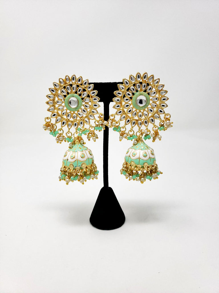 Mint Dreams Jhumke