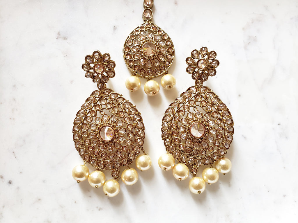 Antique Earring Tikka set