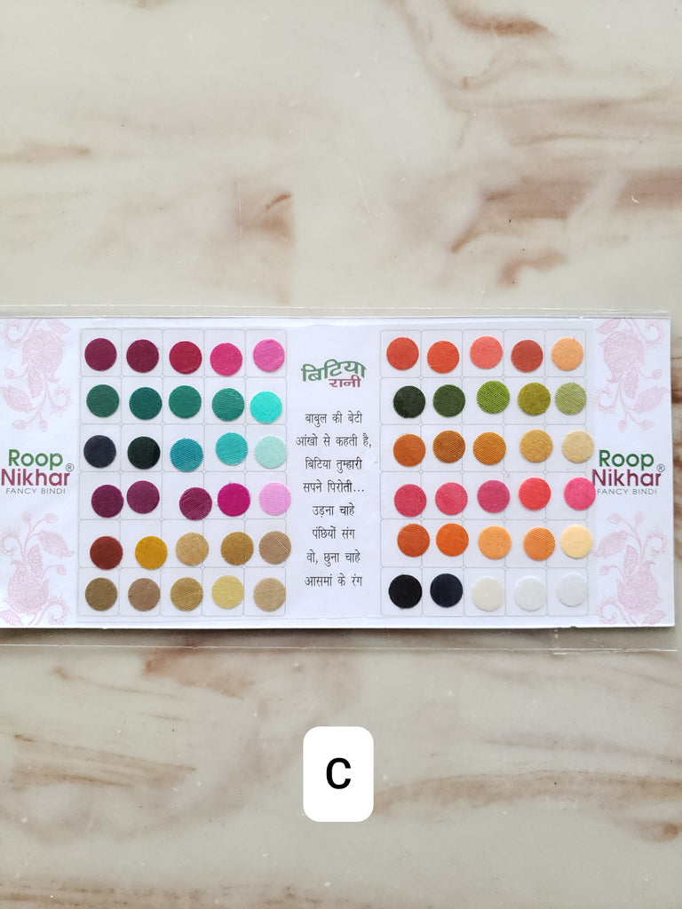 Pastel Bindi Packs