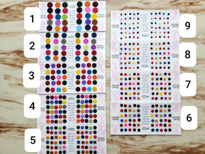 Plain bindi pack