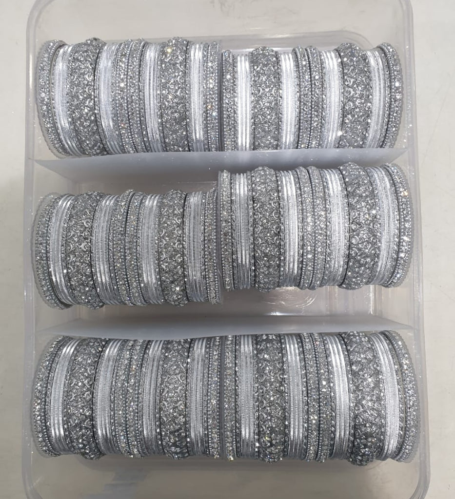 Silver Bangles