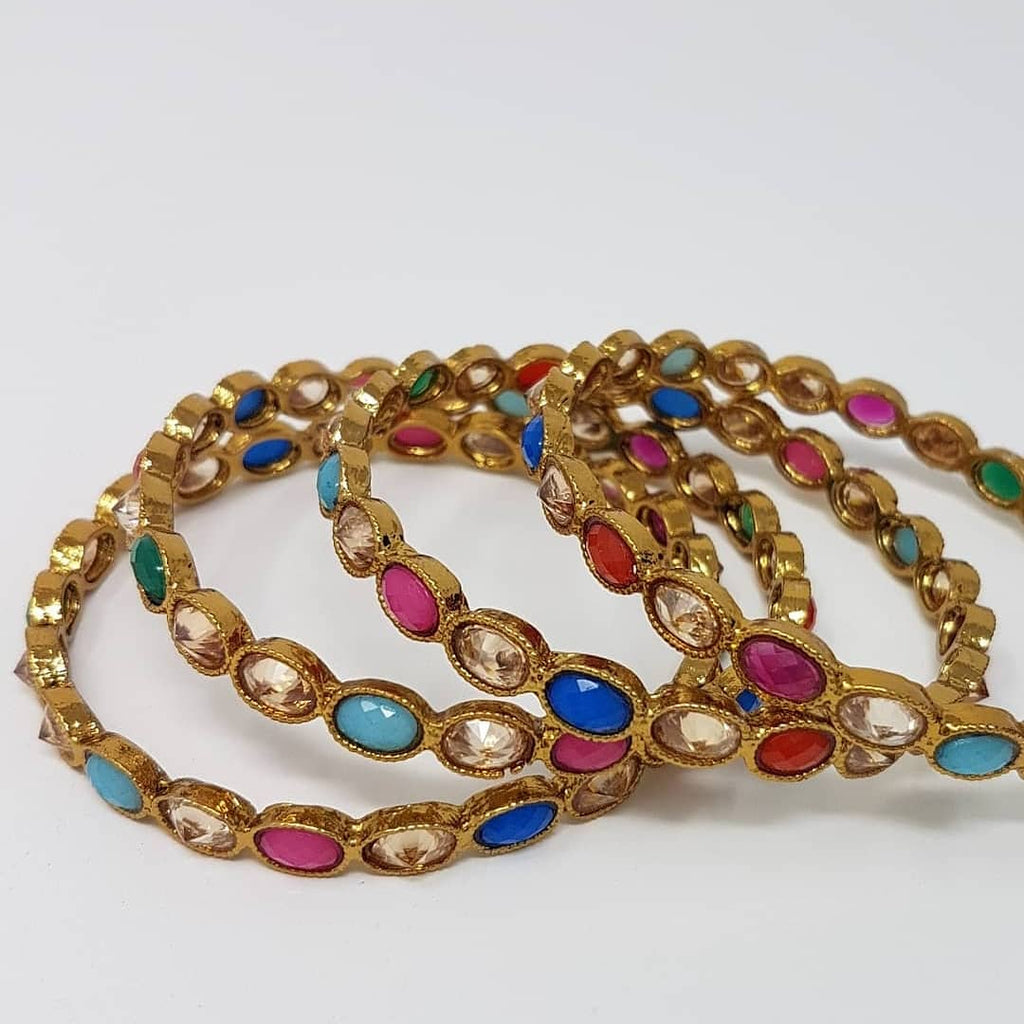 Multi-colour Polki Kadhe