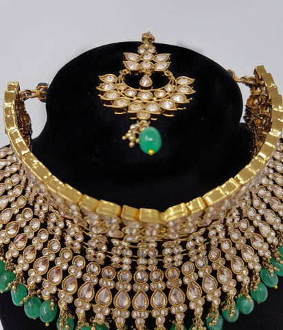 Image of Emerald Green Bridal Set