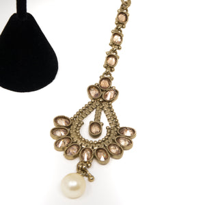 Polki Earring and Tikka Set