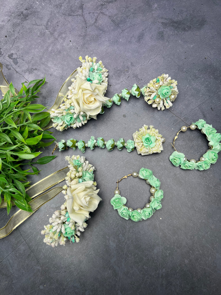 Mint Flower Set