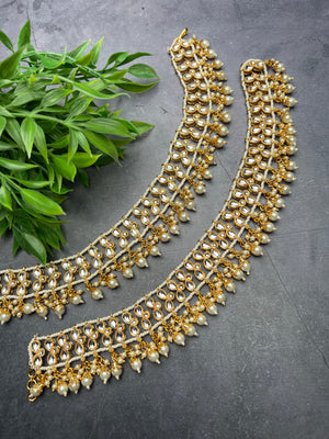 Kundan Anklets Jhanjraan