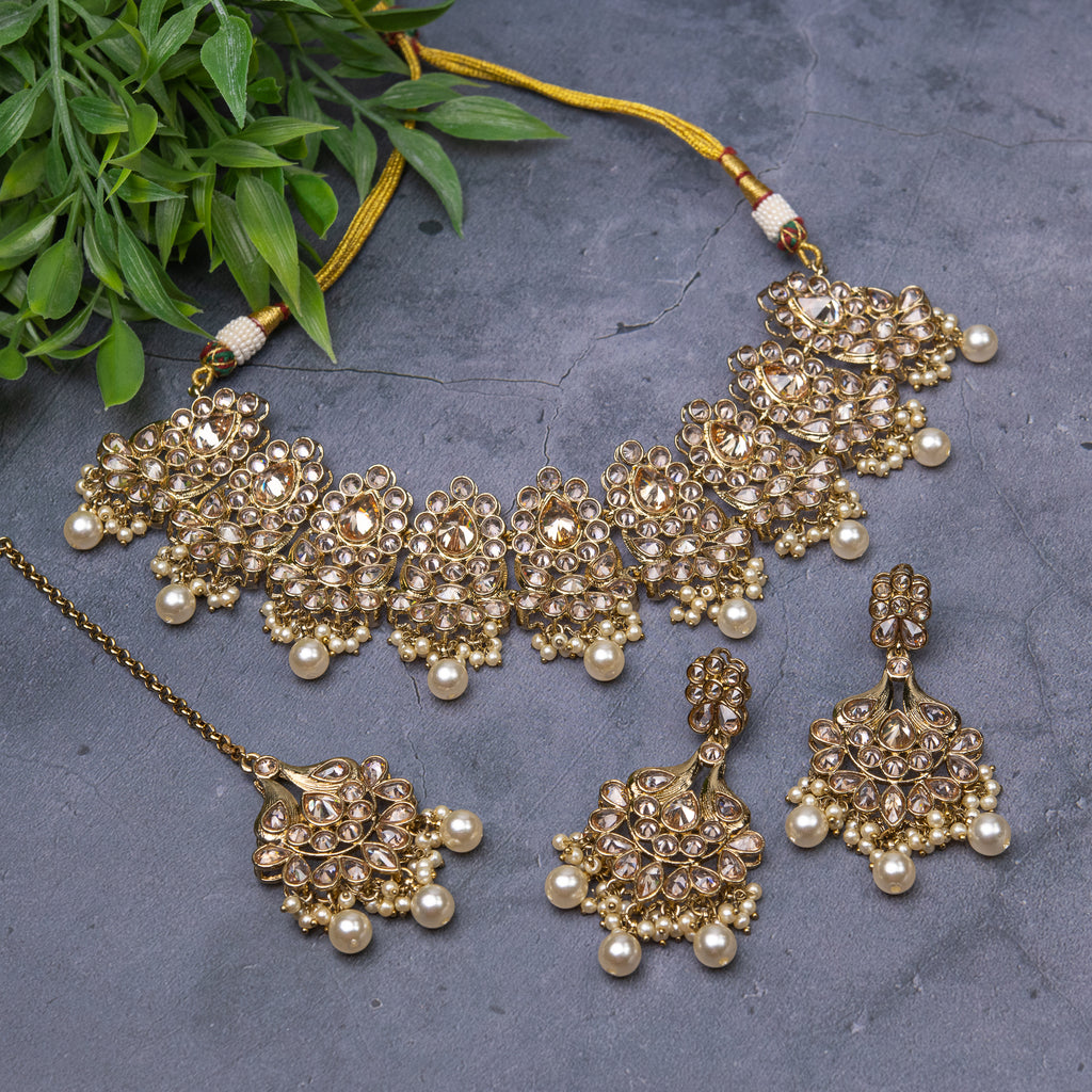 Polki Choker Set