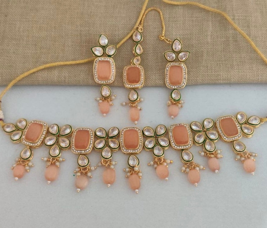 Peach Stone Set