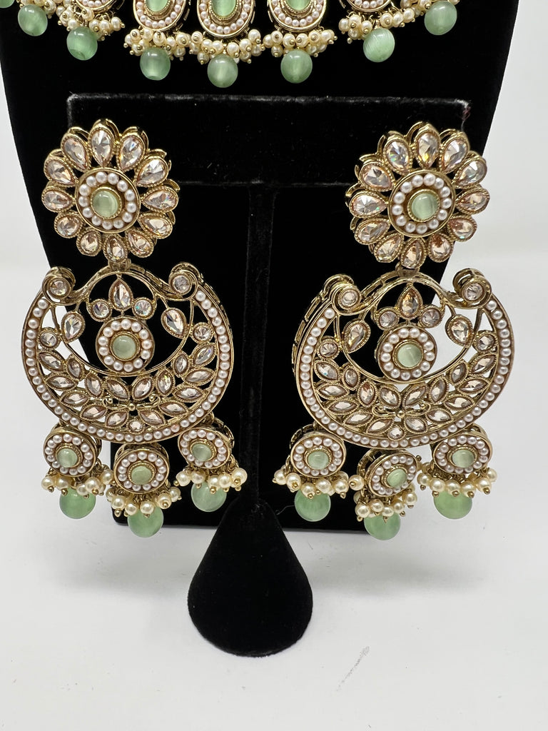 Mint Polki Choker Set