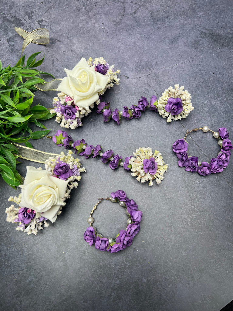 Purple Flower Set