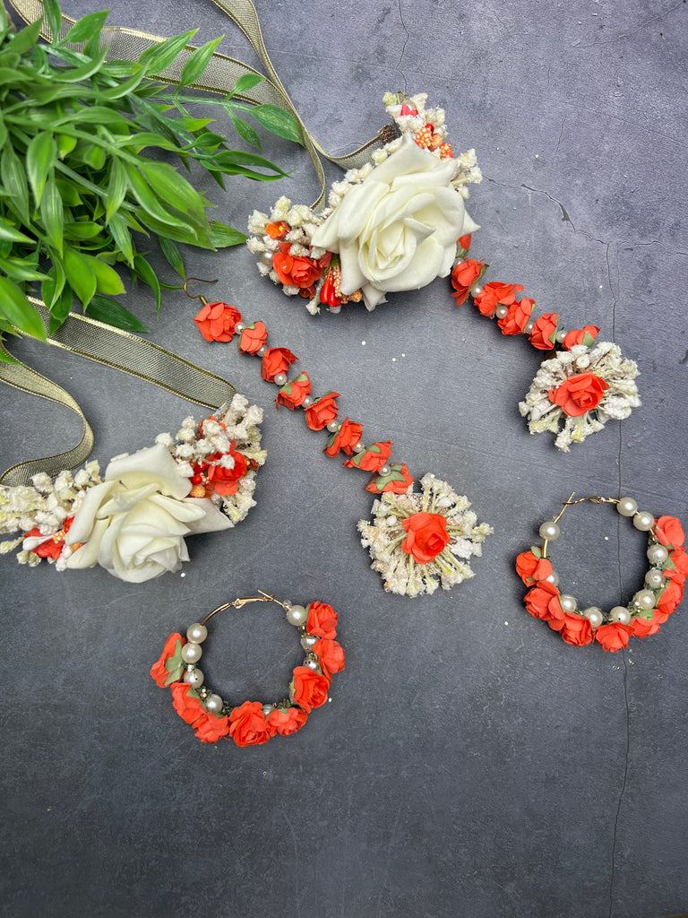 Red Flower Set