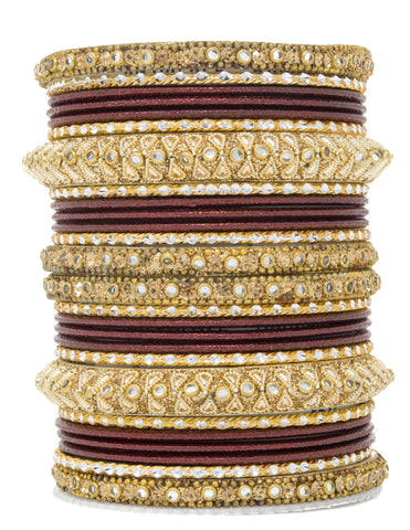 Image of Stone Studded Bangles
